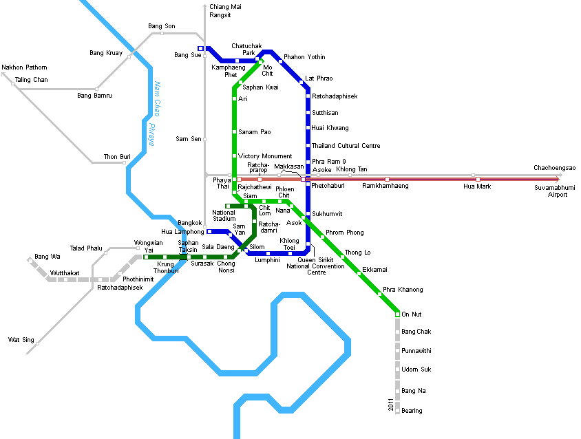 How to use the public transport in Bangkok? Fripito