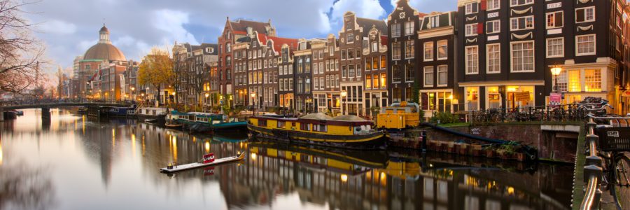 Cosmopolitan city of Amsterdam
